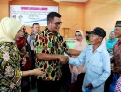 Bupati Bintan, Apri Sujadi,”Peduli Terhadap Kaum Lansia”.