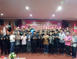Kutua Umum IWO Pusat Jodhi Yudono, Lantik Ketua dan Pengurus Harian IWO Tanjungpinang