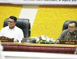 Rapat Paripurna Penyampaian LKPJ Bupati Bintan Tahun Anggaran 2017.