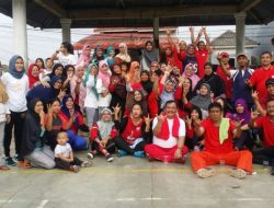 Bersama warga, Widiastadi galakkan hidup sehat di Perumahan Hang Lekir