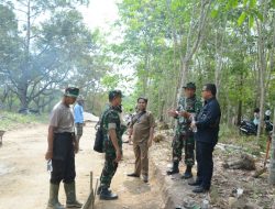 Ketua Tim TP4D Kejari Karimun Tinjau Pelaksanakan Kegiatan TMMD Wilayah Karimun