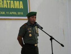 Danrem 033/WP: Perwira Harus Total Dalam Pelaksanaan Tugas