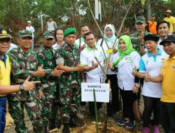 Penanaman 5000 Pohon, Dandim 0316/Batam Mewakili Danrem 033/WP