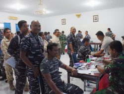 Prajurit dan PNS Lantamal IV Laksanakan Urikes