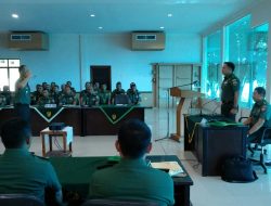 Tim Itjenad Melaksanakan Wasrik Di Korem 033/Wira Pratama