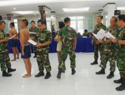 Sidang Pantuhirda Calon Taruna AAL dan Bintara PK Gelombang I Tahun 2018