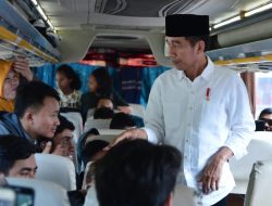 Ketika Presiden Sapa Pemudik di Terminal Baranangsiang Bogor