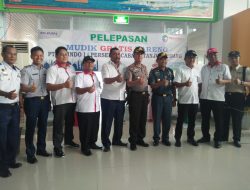 Pelepasan Mudik Gratis Bersama Pelindo Cabang Tanjungpinang