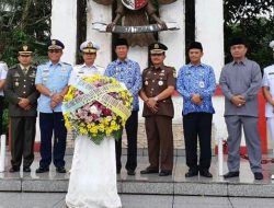 Danlantamal IV Bersama FKPD Kepri Gelar Upacara Dan Tabur Bunga di Hari Lahirnya Pancasila ke-73