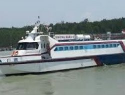 Kapal Marina Kandas di Pulau Duyung, Basarnas Respon Cepat