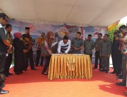 PT. Grafika Duta Arya Hibahkan Lahan Untuk GBI