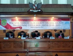 DPRD Tetapkan Syahrul-Rahma Walikota dan Wakil Walikota Tanjungpinang