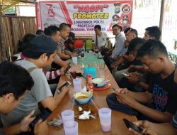 Ngopi Bareng Kapolres Tanjungpinang Ajak Jurnalis Membangun Koperasi