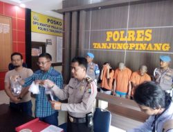 Tiga Pelaku Kurir Narkoba Diciduk Polisi di Lokasi Berbeda