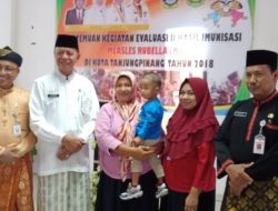 Tanjungpinang tertinggi untuk Imunisasi MR di Kepri
