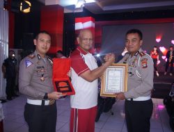Satlantas Polres Tanjungpinang Juara 3 Penilaian Kawasan Tertib Lalu Lintas