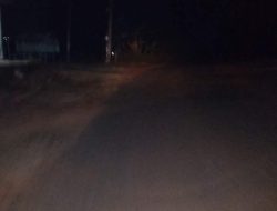 Warga Jalan Garuda Kilometer 8 atas, Meminta Pemerintah pasang PJU