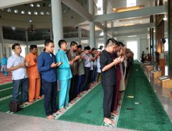 Peduli Donggala, Palu dan Sigi. Baznas Kepri melaksanakan Shalat Ghaib dan Galang Dana