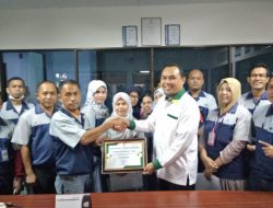 Peduli Sulawesi Tengah, Karyawan PT. YPI Percayakan Donasi Kepada BAZNAS Provinsi Kepulauan Riau