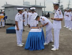 Empat Jabatan Komandan KRI  Satkat Koarmada I Diserahterimakan