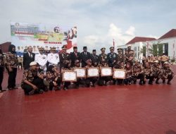 Satgas Relawan PD XXXl KB FKPPI Kepri Terima Piagam Penghargaan Dari Gubernur