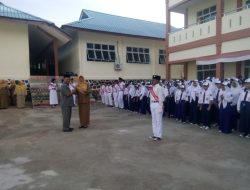 Petrus Marulak Sitohang Irup Hari Pahlawan Di SMP 15 Tanjungpinang