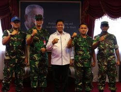 Danlanud RHF Silaturahmi Ke Airnav dan Kantor Gubernur Kepri