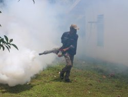 Lanud RHF Lakukan Pengasapan untuk Bembrantas Nyamuk Aedes Aegypti