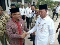Syahrul Resmikan Peletakan Batu Pertama Pembangunan Masjid Al-Hasanah Kampung Nusantara