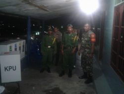 Kodim 0315/Bintan Kawal Pendistribusian Kotak dan Surat Suara Ke Setiap TPS