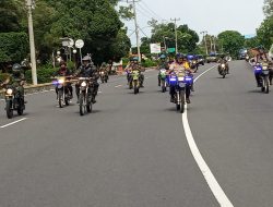TNI/Polri Pantau Keamanan Kota Tanjungpinang Dengan Berpatroli Memakai Motor