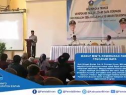 Seluruh Petugas Sensus Diminta Serius Lakukan Pendataan di Bintan