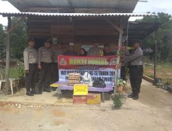 HUT Bhayangkara ke – 73, Polsek Tanjungpinang Timur Melaksanakan Baksos