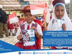 Penerimaan Siswa Didik Baru, Apri Sujadi Minta Masyarakat Bintan Tidak Boleh Panik