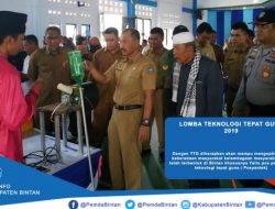 DPMD Kabupaten Bintan Gelar Lomba Teknologi Tepat Guna 2019