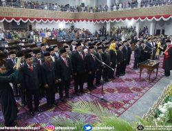 45 Anggota DPRD Provinsi Kepri Resmi Diambil Sumpah Jabatan