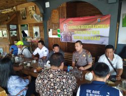Polsek Bintim minta Bhabinkamtibmas untuk Menjalin Kedekatan dengan Masyarakat