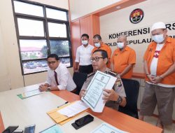 Ditreskrimsus Polda Kepri Berhasil Mengungkap 3 Tersangka Tindak Pidana Korupsi Monumen Bahasa Melayu