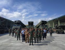 Danrem 033/WP dampingi Kunker Pangdam I/BB Ke Yon Komposit 1/GP di Natuna Kepri