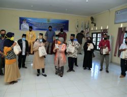 Pemko Tanjupinang Bagikan Bingkisan Hari Raya untuk Masyarakat Penerima DTKS di Masing-masing Kecamatan