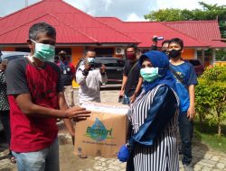 Pemko Tanjungpinang Serahkan Bantuan Sembako Kepada Beberapa Organisasi Wartawan
