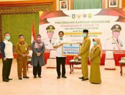 Plt. Gubernur H Isdianto Serahkan Bantuan Penanganan Covid-19 Untuk Pemko Tanjungpinang