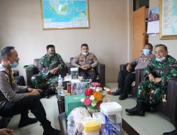 Kapolres Bintan AKBP Bambang Sugihartono Sambut Kunjungan Danrem 033/WP Kolonel Inf Harnoto