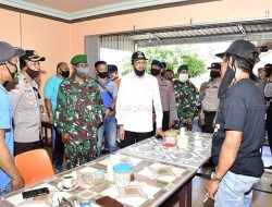 Pimpin Simulasi New Normal, Bupati Hamid Rizal Minta Masyarakat Tetap Perhatikan Protokol Kesehatan