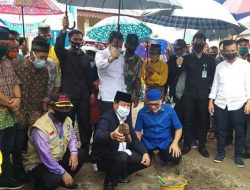 Plt.Gubenur Kepri Isdianto Tunaikan Janji Jembatan Anak Tiri Marok Tua