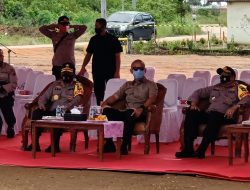 Kapolda Kepri Kunjungi KEK Galang Batang dan Lakukan Peletakan Batu Pertama Pembangunan Polsubsektor