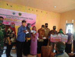 Desa Berindat Kabupaten Lingga Menerima BLT Tahap Empat
