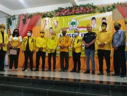 Bendahara AMPI Kepri Erwan Bachrani Ucapkan Selamat Kepada Teddy Jun Askara Terpilih Ketua DPD II Partai Golkar Lingga