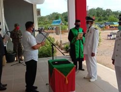 Wakil Bupati Lingga M. Nizar Lantik Kepala Desa Kote dan Berindat