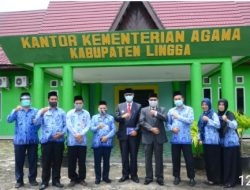 Pjs. Bupati Lingga Juramadi Esram Jalin Silaturahmi Dengan Kemenag